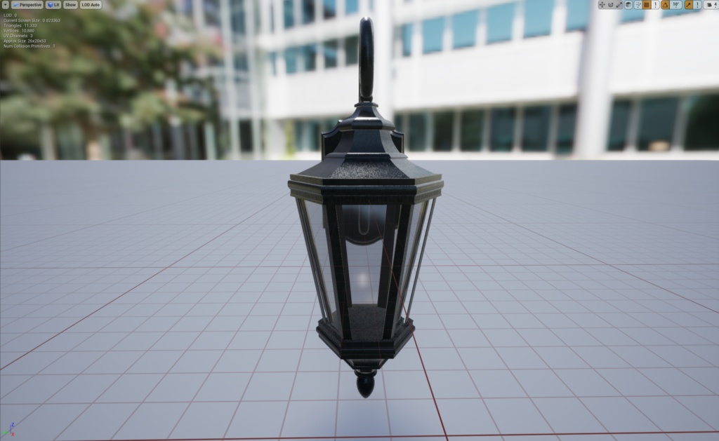 【VRChat】ウォールライト01