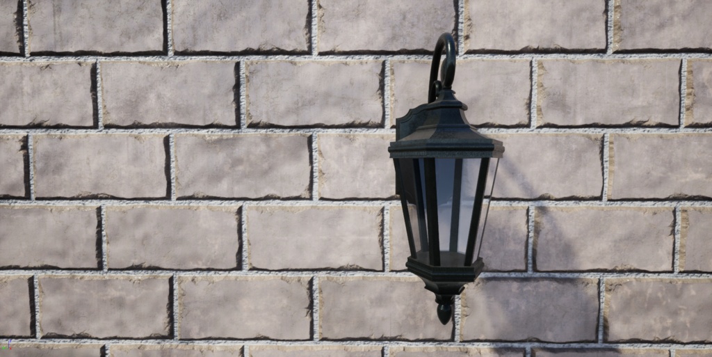 【VRChat】ウォールライト01