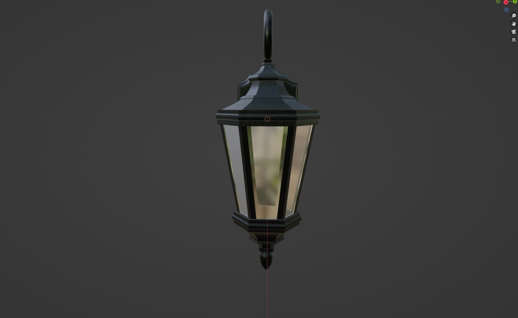 【VRChat】ウォールライト01