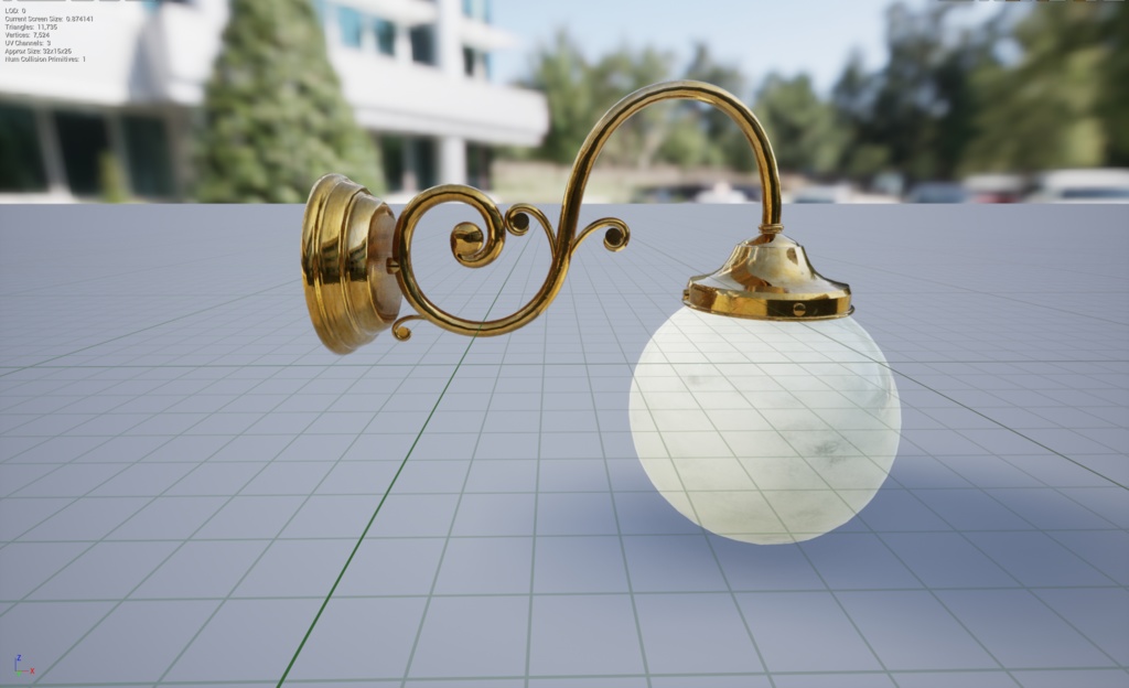 【VRChat】ウォールライト02