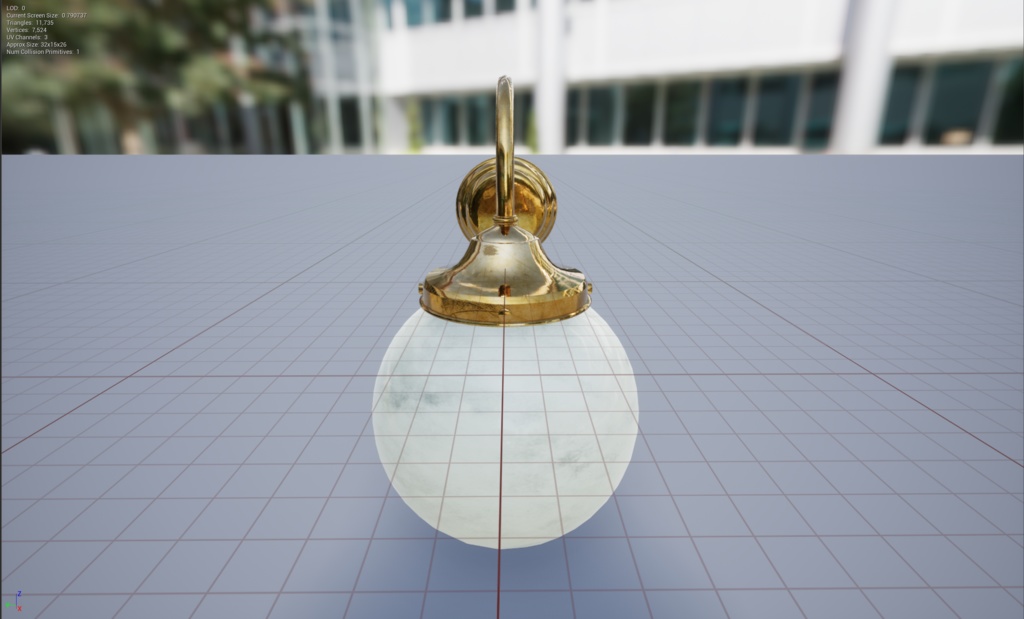 【VRChat】ウォールライト02