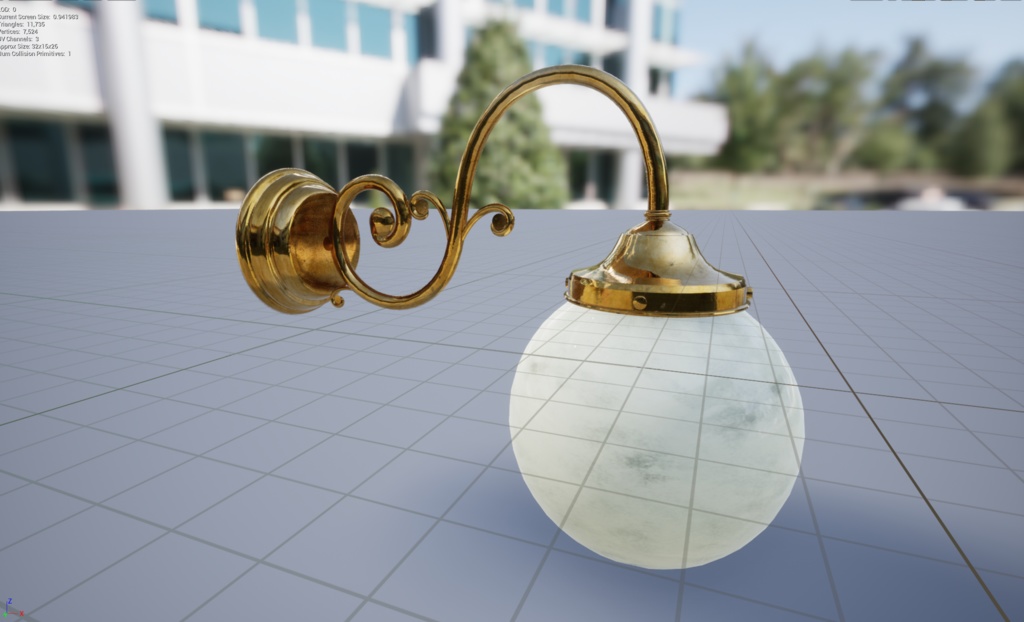 【VRChat】ウォールライト02