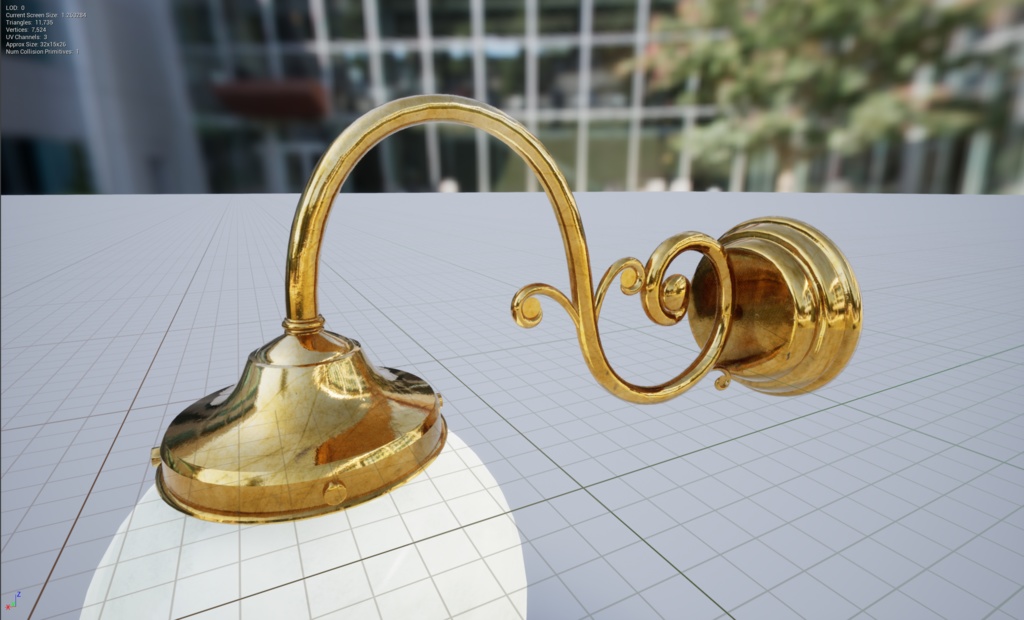 【VRChat】ウォールライト02