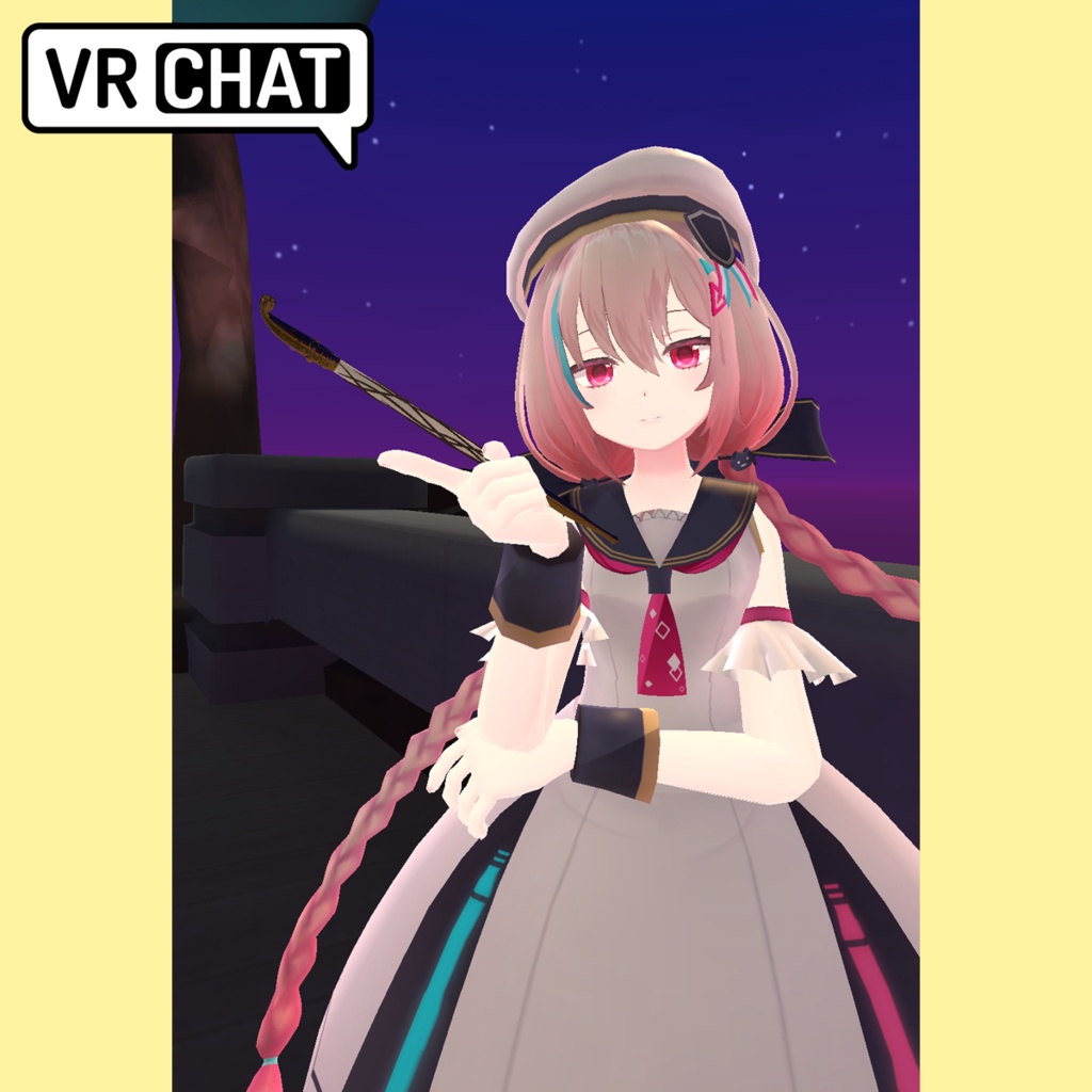 【VR Chat】煙管(桜)