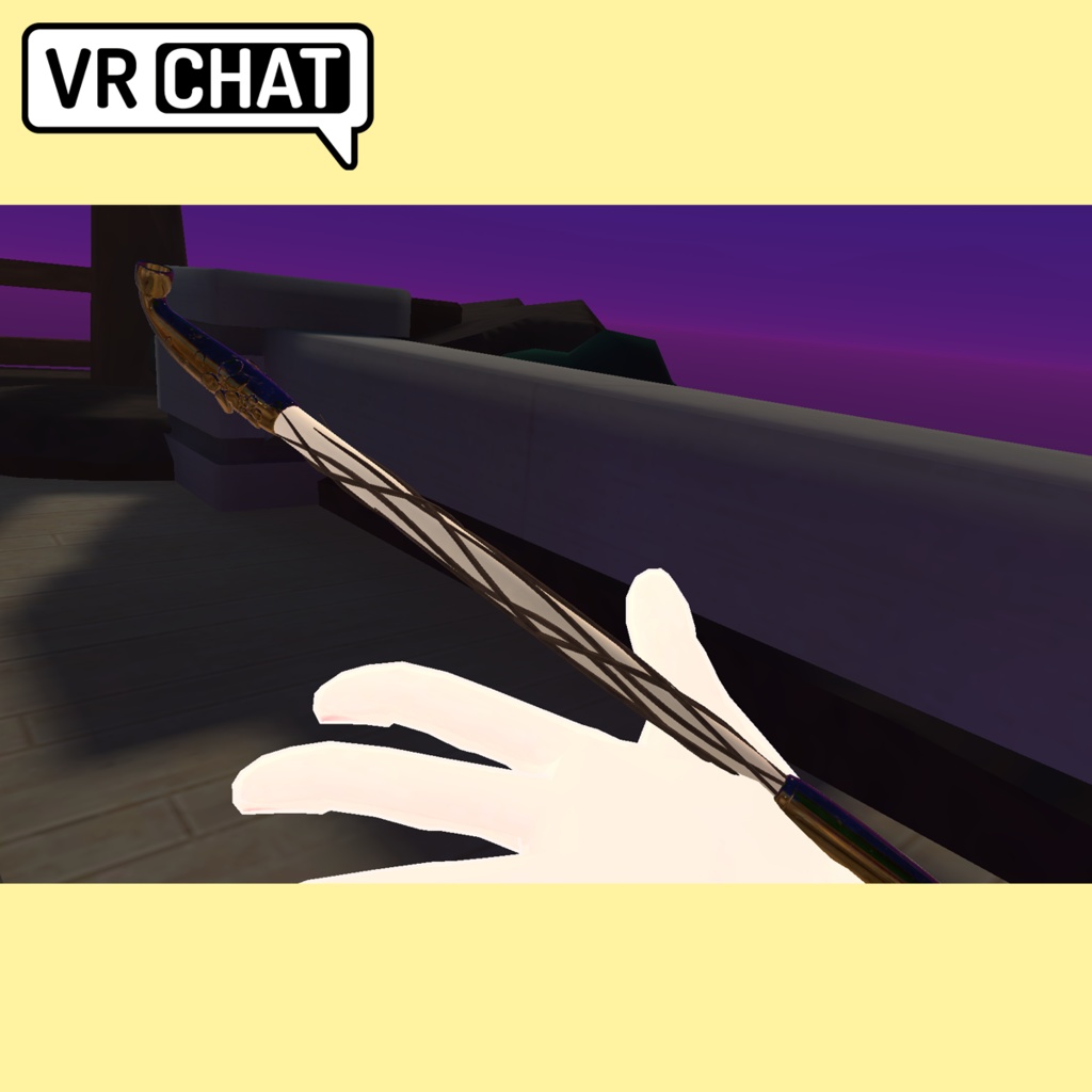 【VR Chat】煙管(桜)