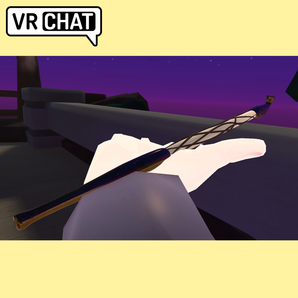 【VR Chat】煙管(桜)