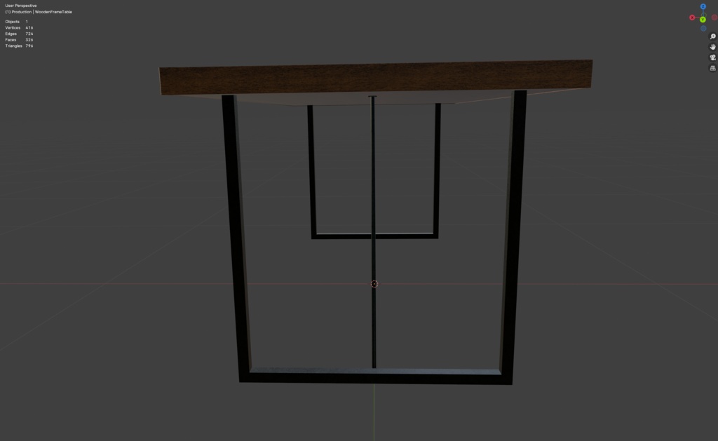 (無料)【VRChat】石のダイニングテーブル