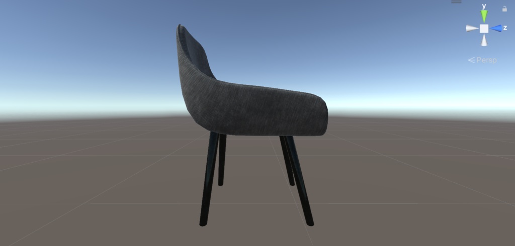 【VRChat】ファブリックダイニングチェア