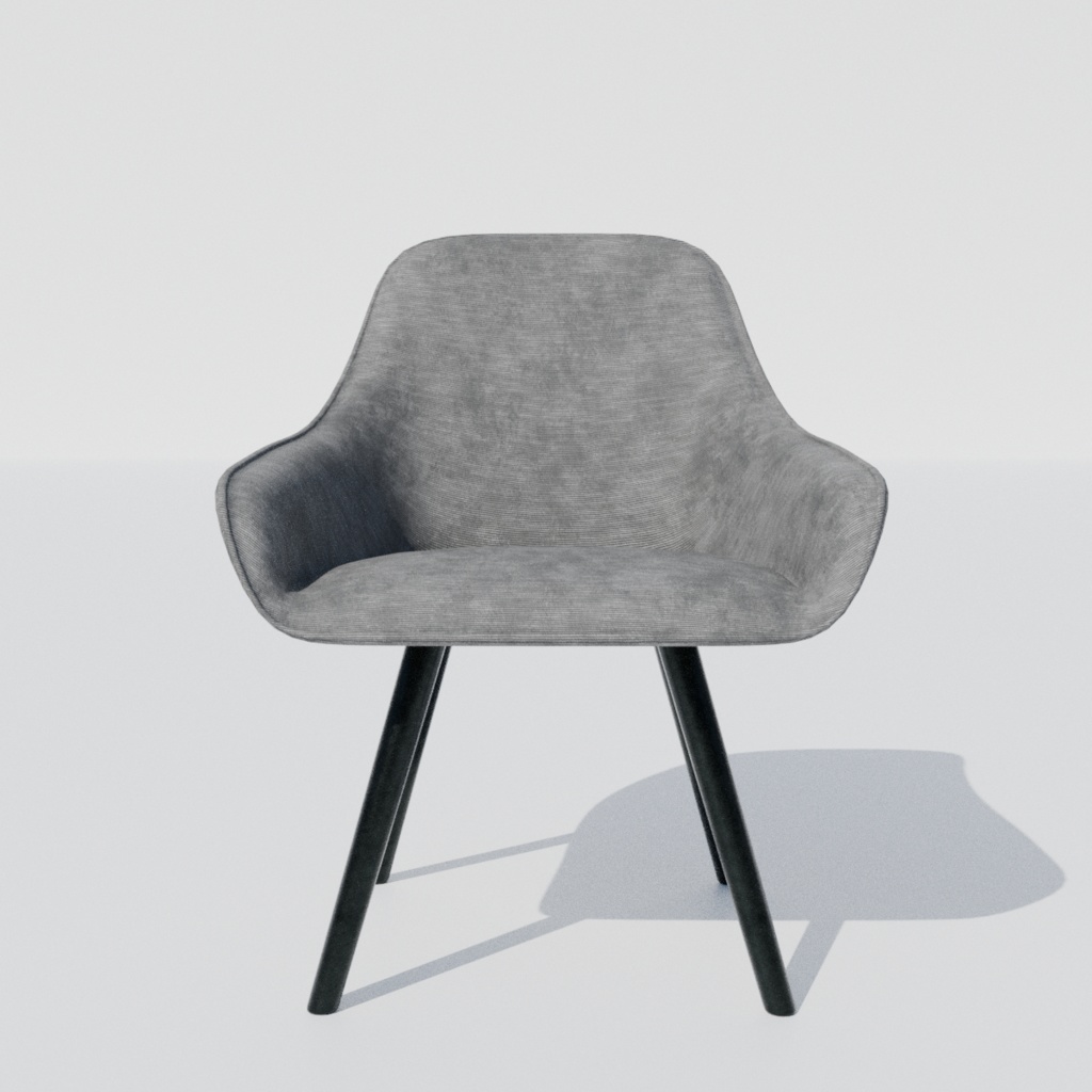 【VRChat】ファブリックダイニングチェア