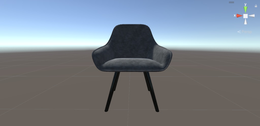 【VRChat】ファブリックダイニングチェア