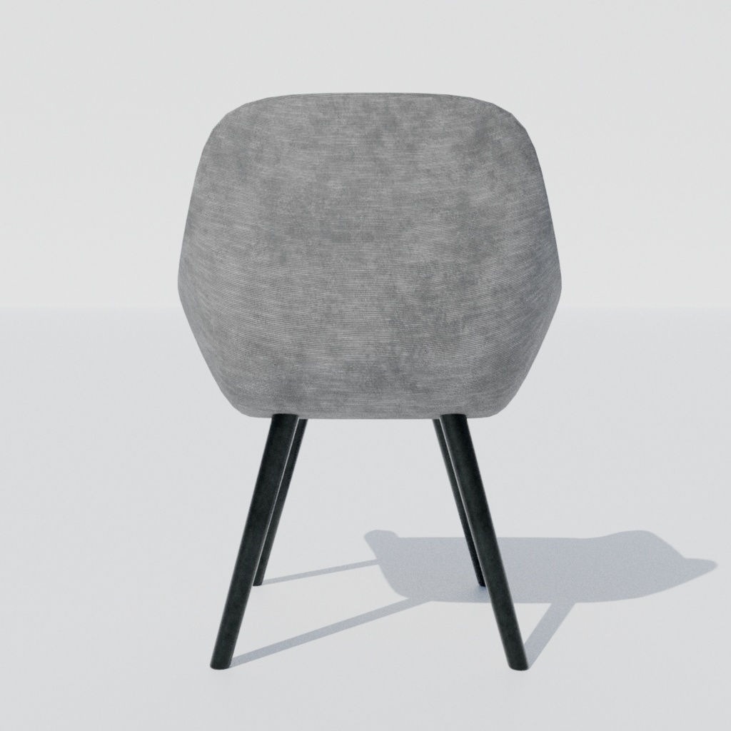 【VRChat】ファブリックダイニングチェア