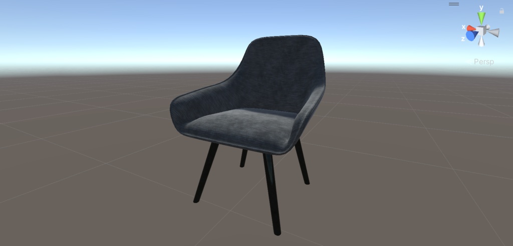 【VRChat】ファブリックダイニングチェア