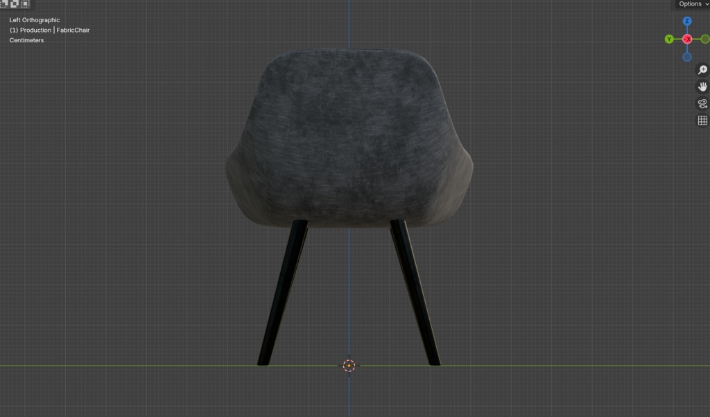 【VRChat】ファブリックダイニングチェア