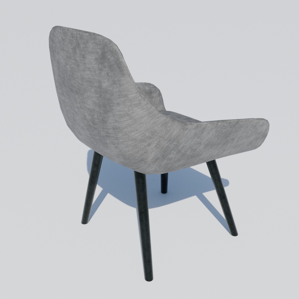 【VRChat】ファブリックダイニングチェア