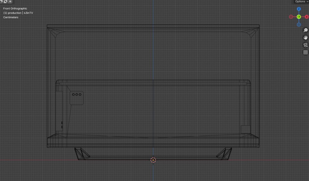 【VRChat】43インチTV
