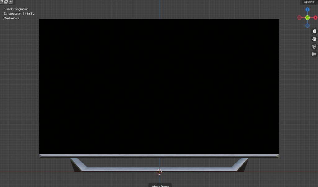 【VRChat】43インチTV