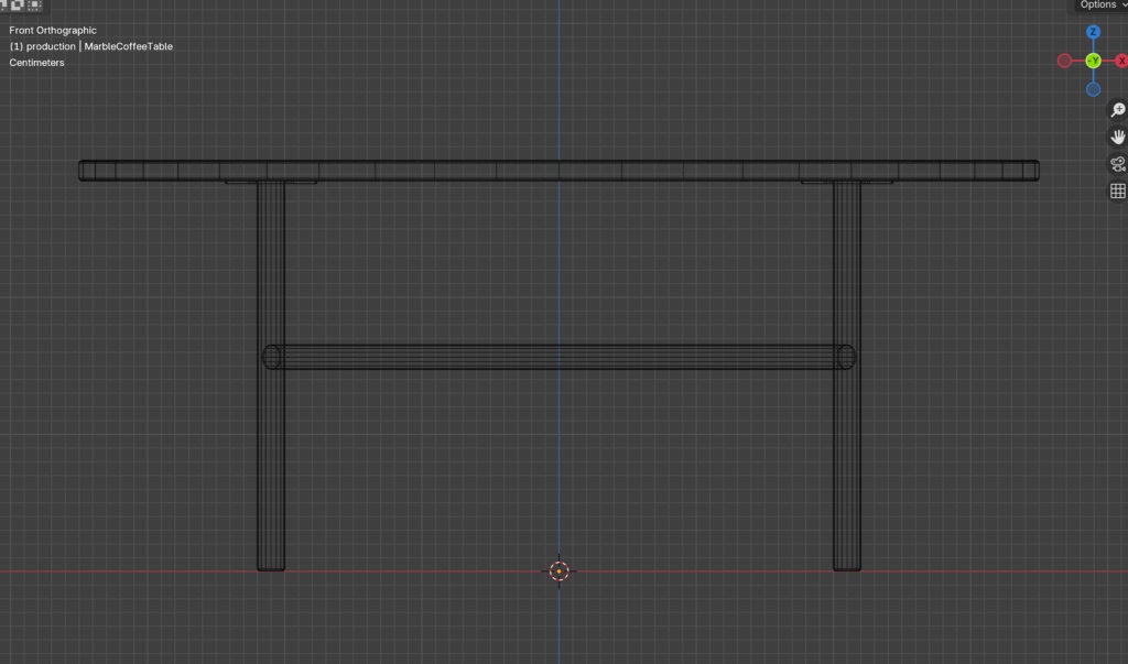 【VRChat】大理石のローテーブル