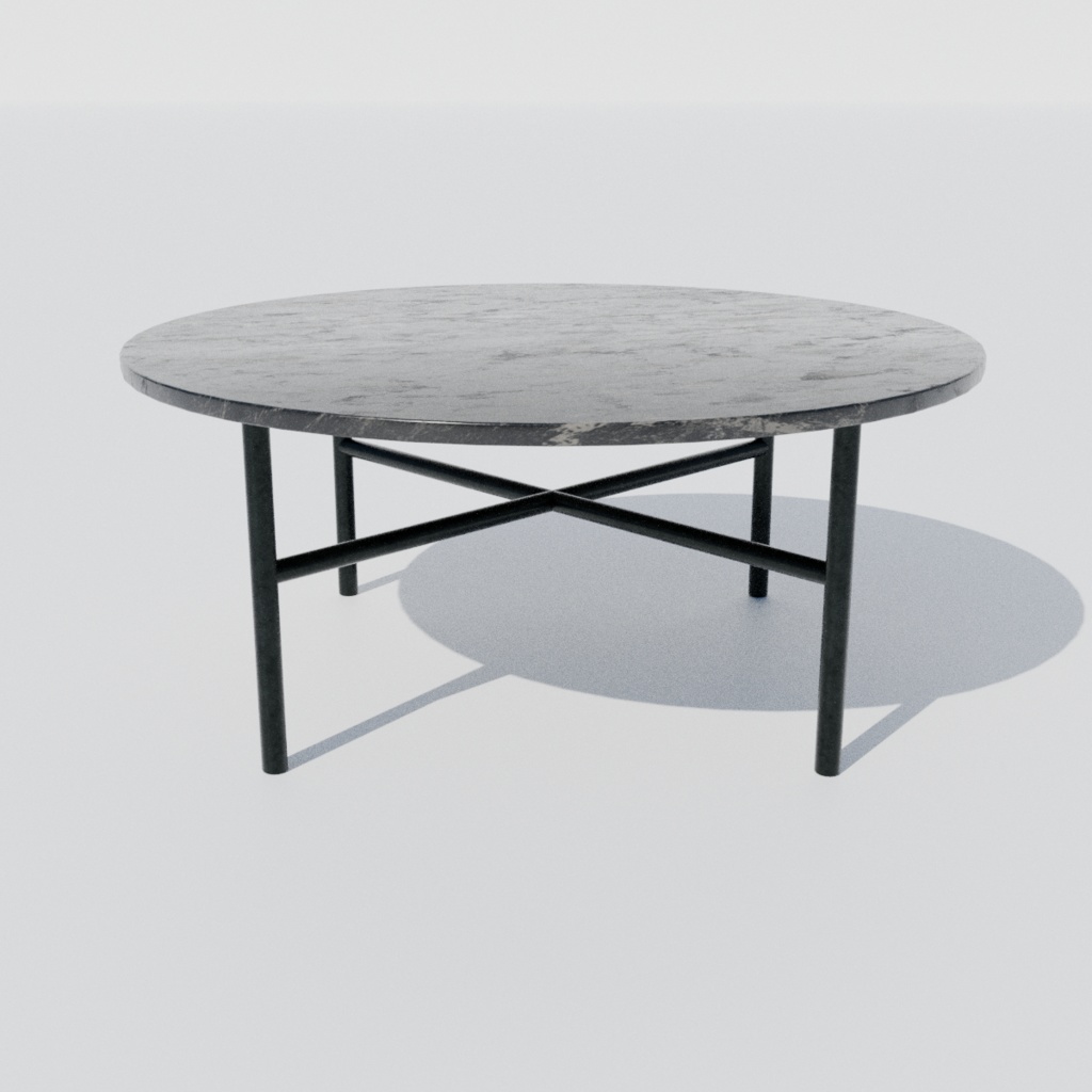 【VRChat】大理石のローテーブル