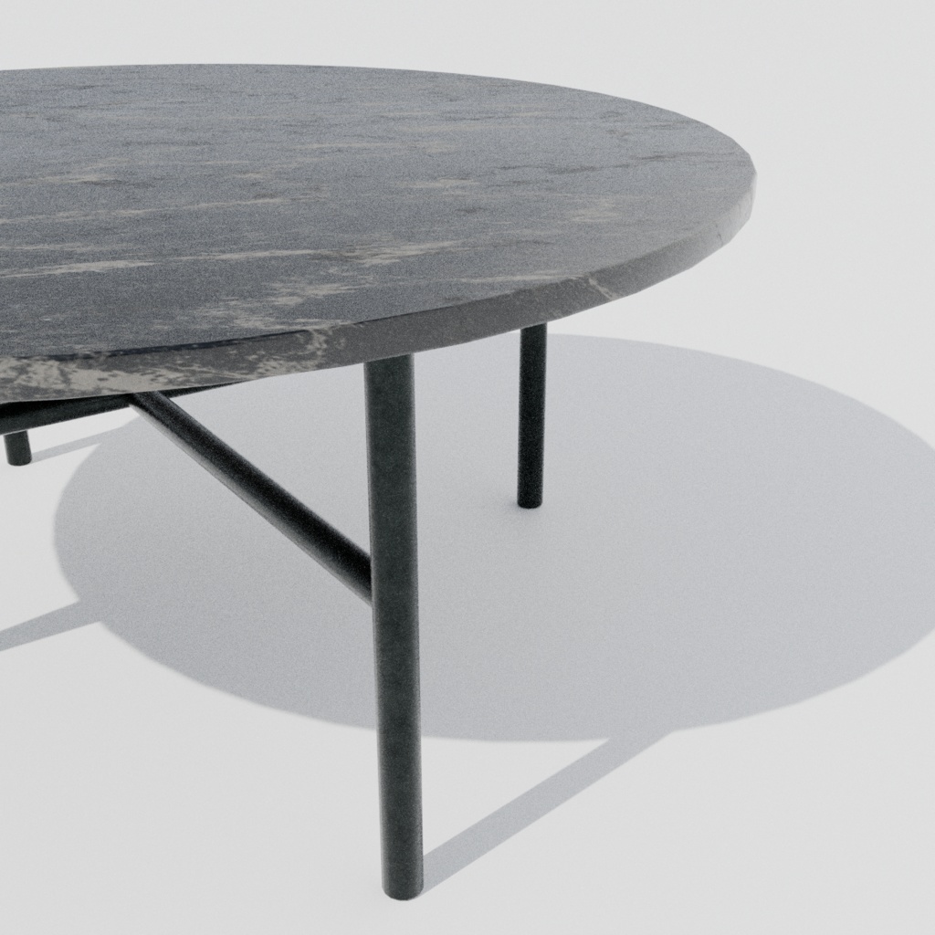 【VRChat】大理石のローテーブル