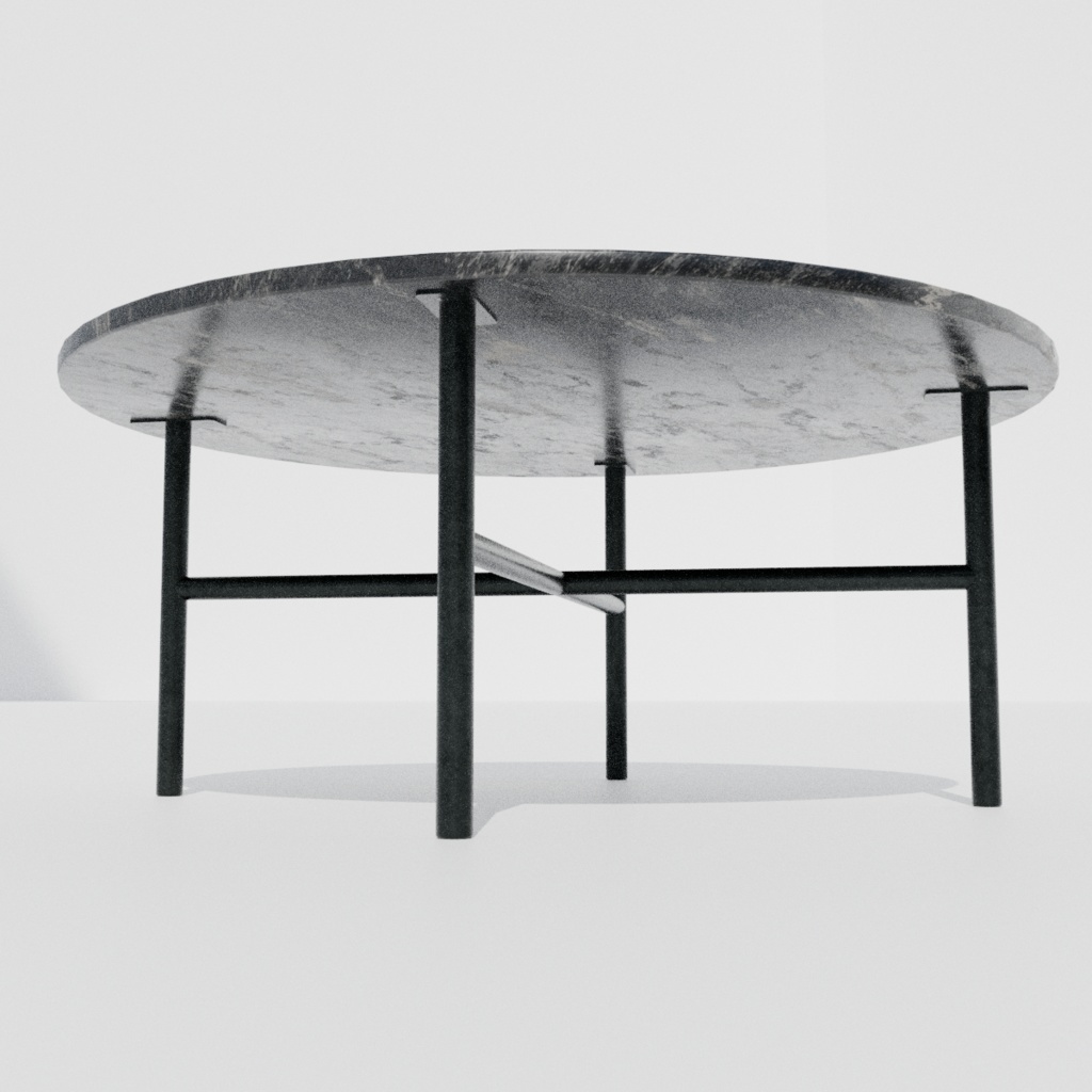 【VRChat】大理石のローテーブル