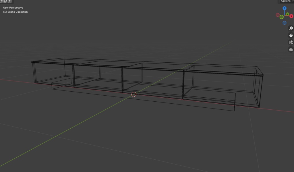 【VRChat】大理石風TVキャビネット