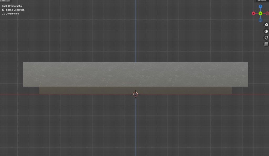 【VRChat】大理石風TVキャビネット