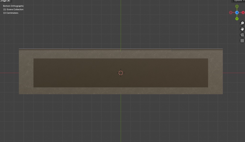 【VRChat】大理石風TVキャビネット