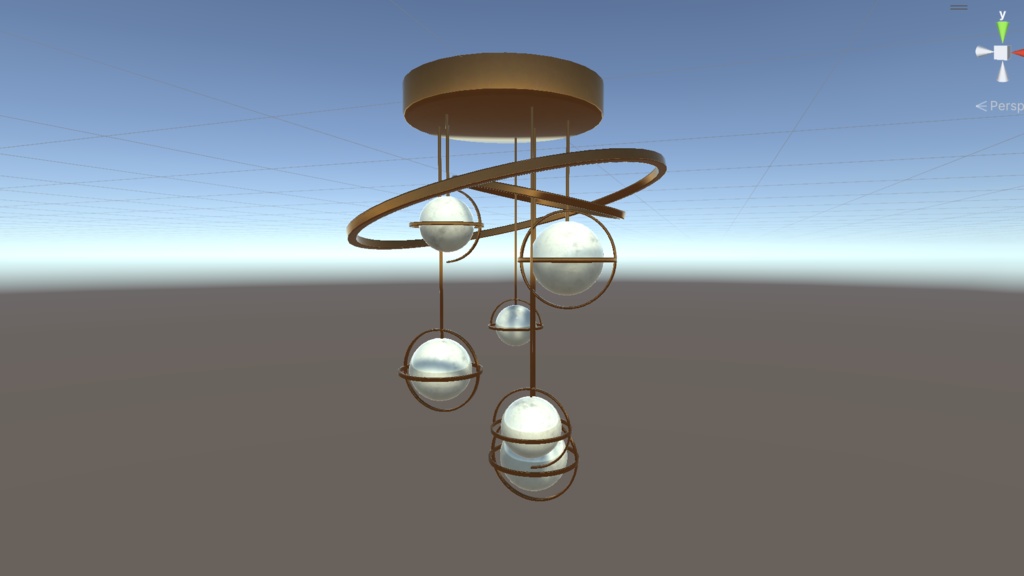 【VRChat】プラネットシーリングライト