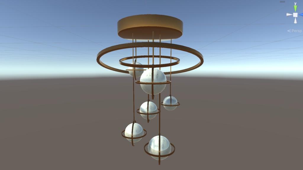 【VRChat】プラネットシーリングライト