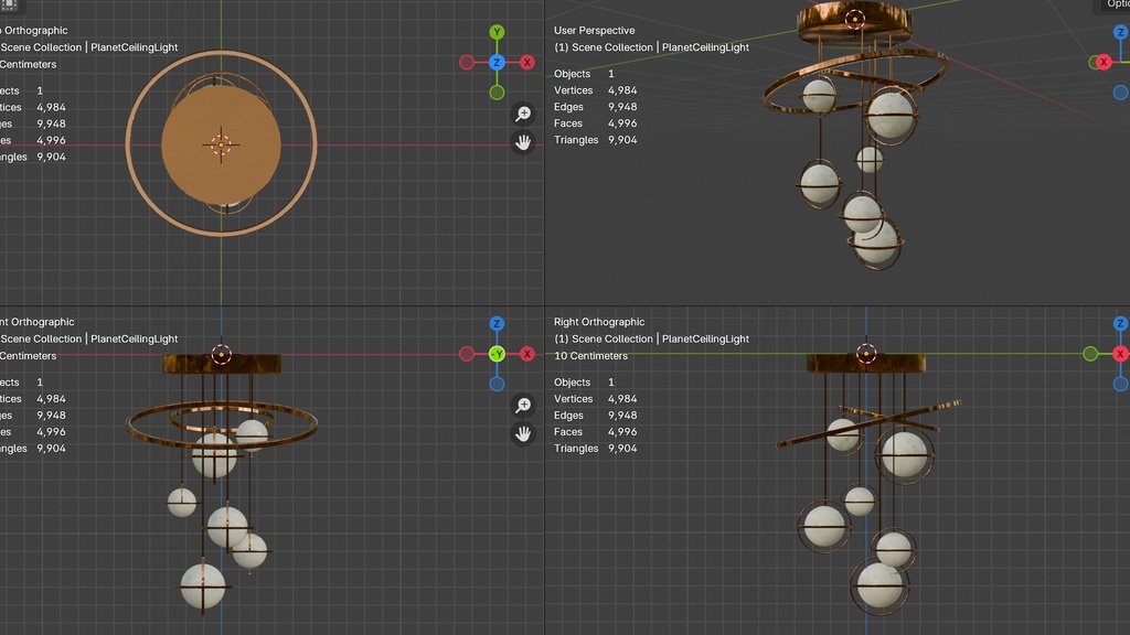 【VRChat】プラネットシーリングライト
