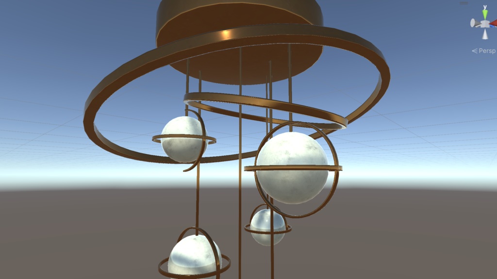 【VRChat】プラネットシーリングライト