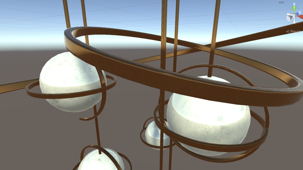 【VRChat】プラネットシーリングライト