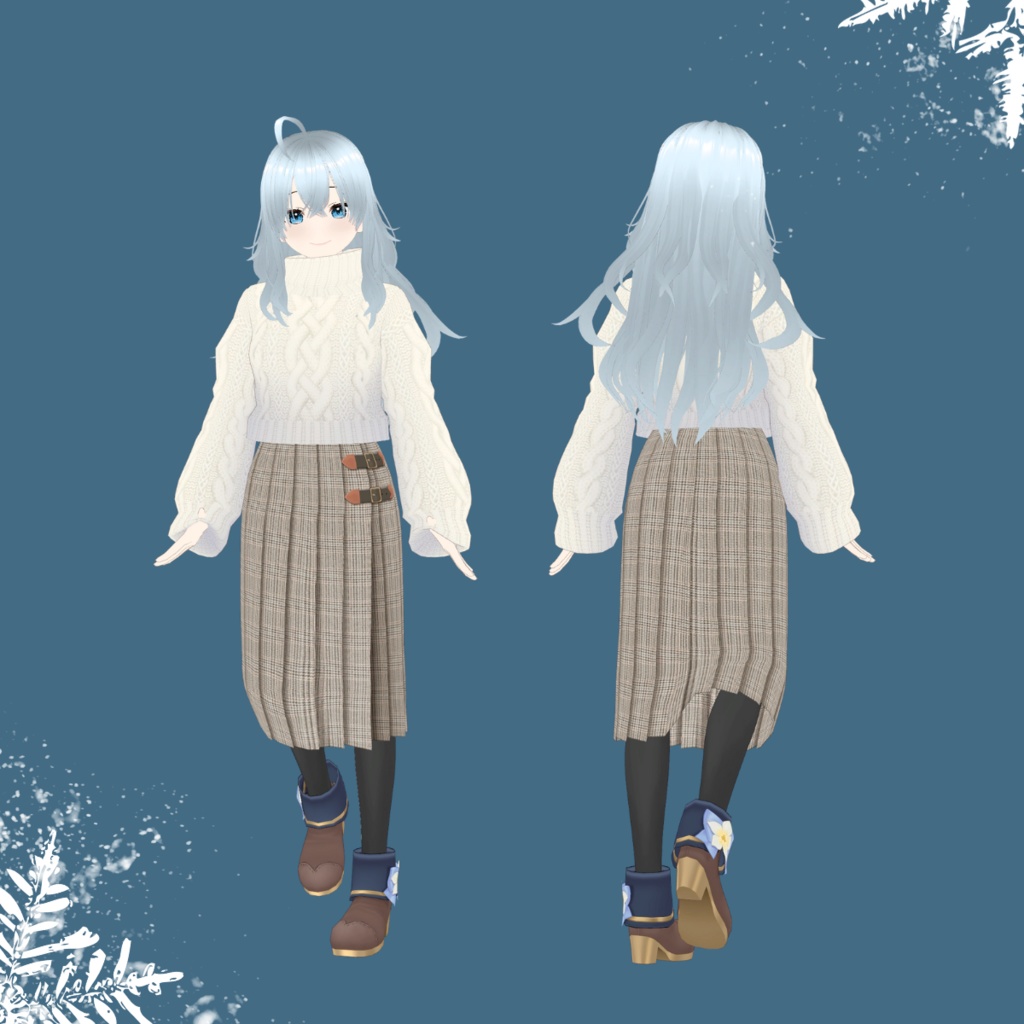 【VRChat】オリジナルアバター「フィヨル」