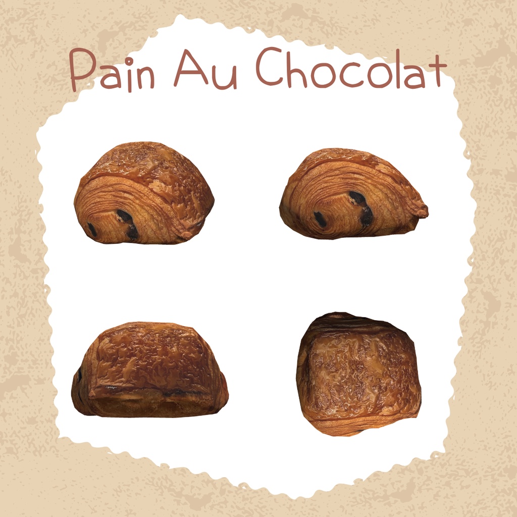 【無料:VRChat】ブレッドパック01