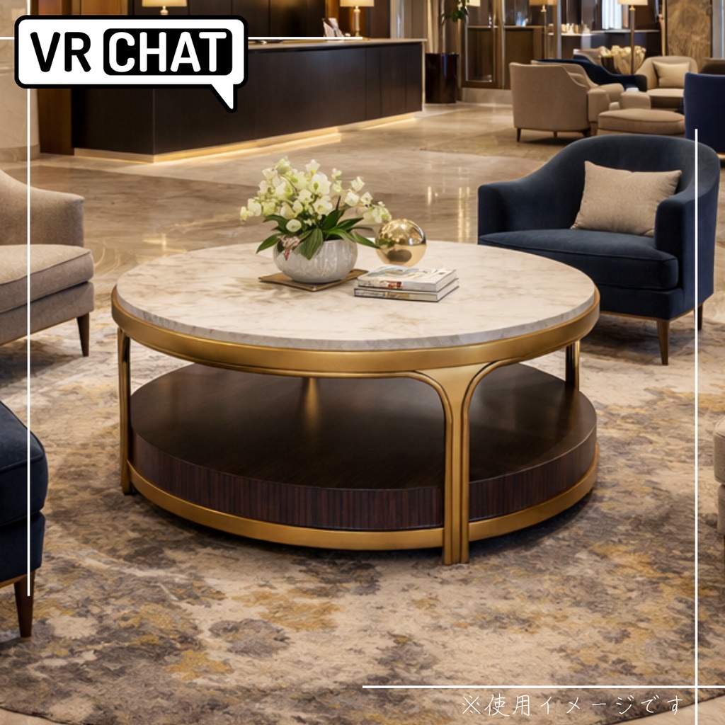 【VRChat】アウレリアローテーブル