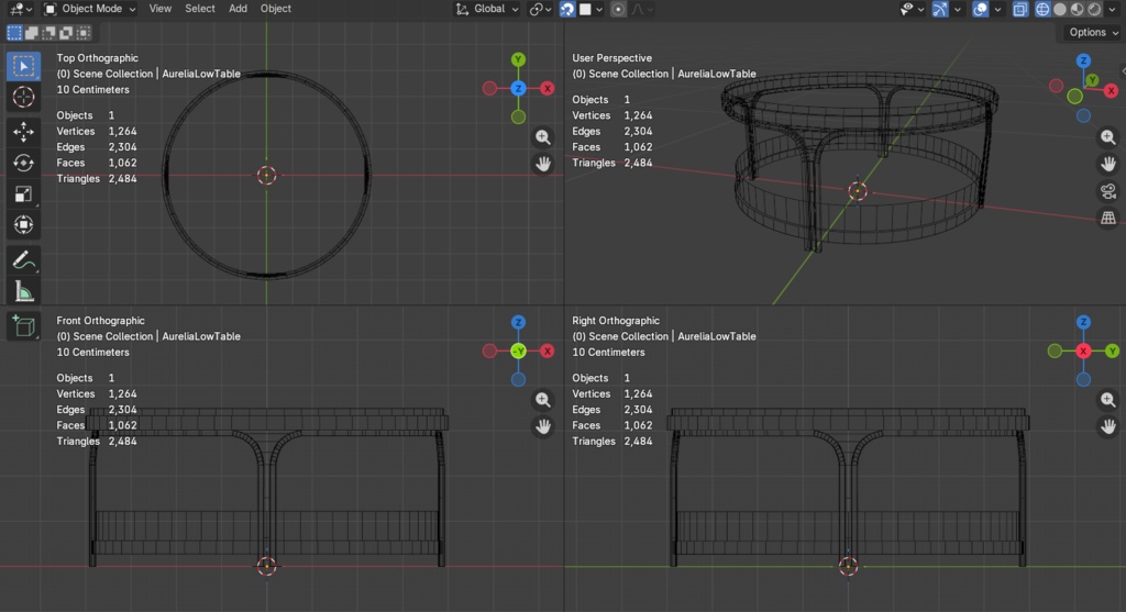 【VRChat】アウレリアローテーブル