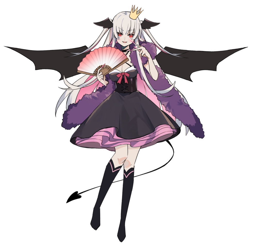 フリー立ち絵_魔物女子