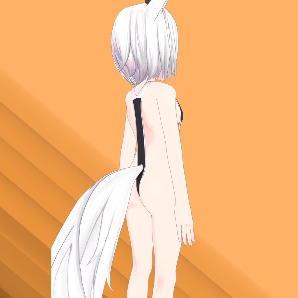 【狐九里るる用】例のセータ - School Swimsuit for Kokuri Ruru