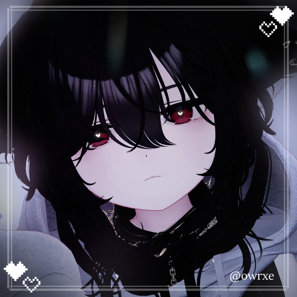 〔真冬 Mafuyu対応〕♥Heart Ripple Eyes ♥