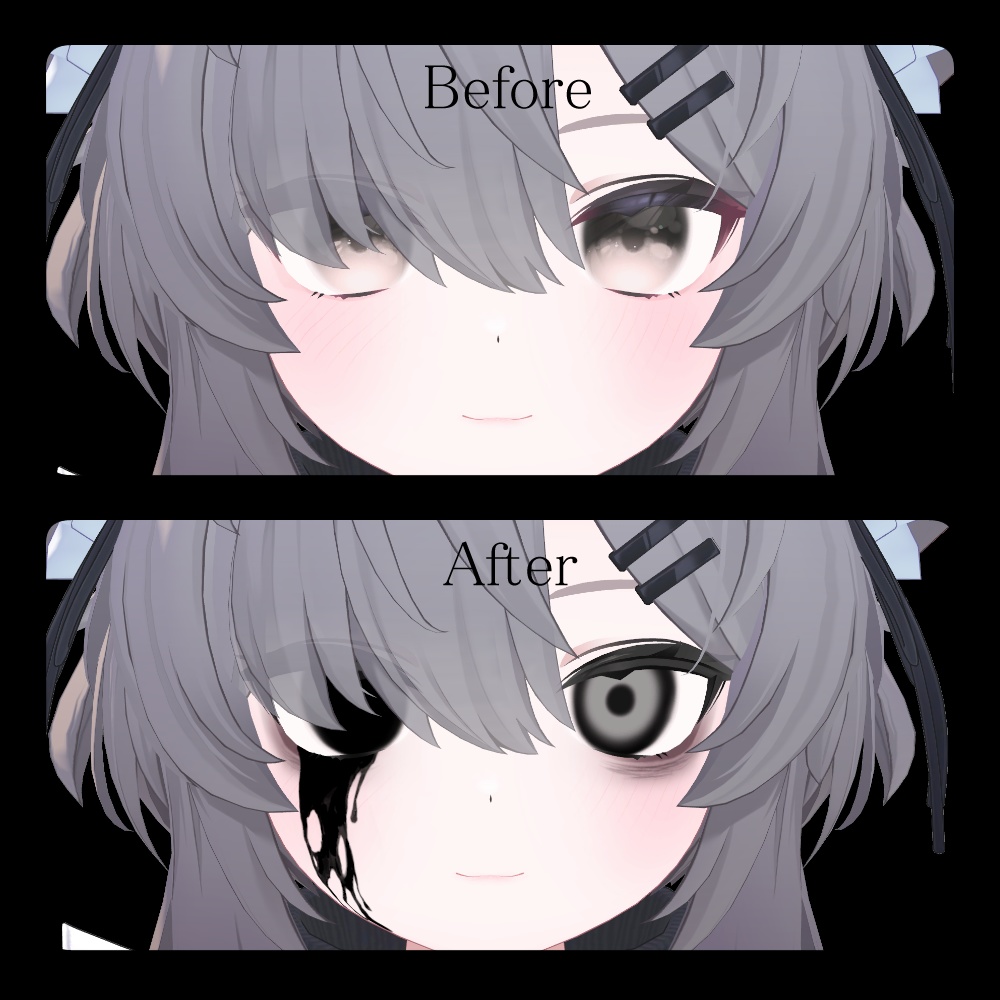〔2avatar対応〕Somber Tear〔Makeup+Eye〕