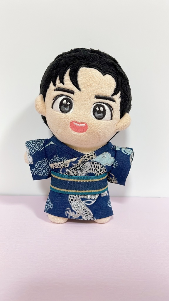 タイ15㎝ぬい用 浴衣　《昇龍　》