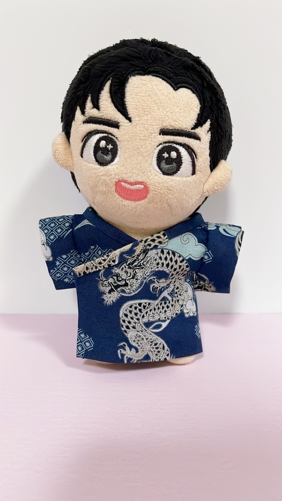 ぬい浴衣型紙　（タイ15センチ用）