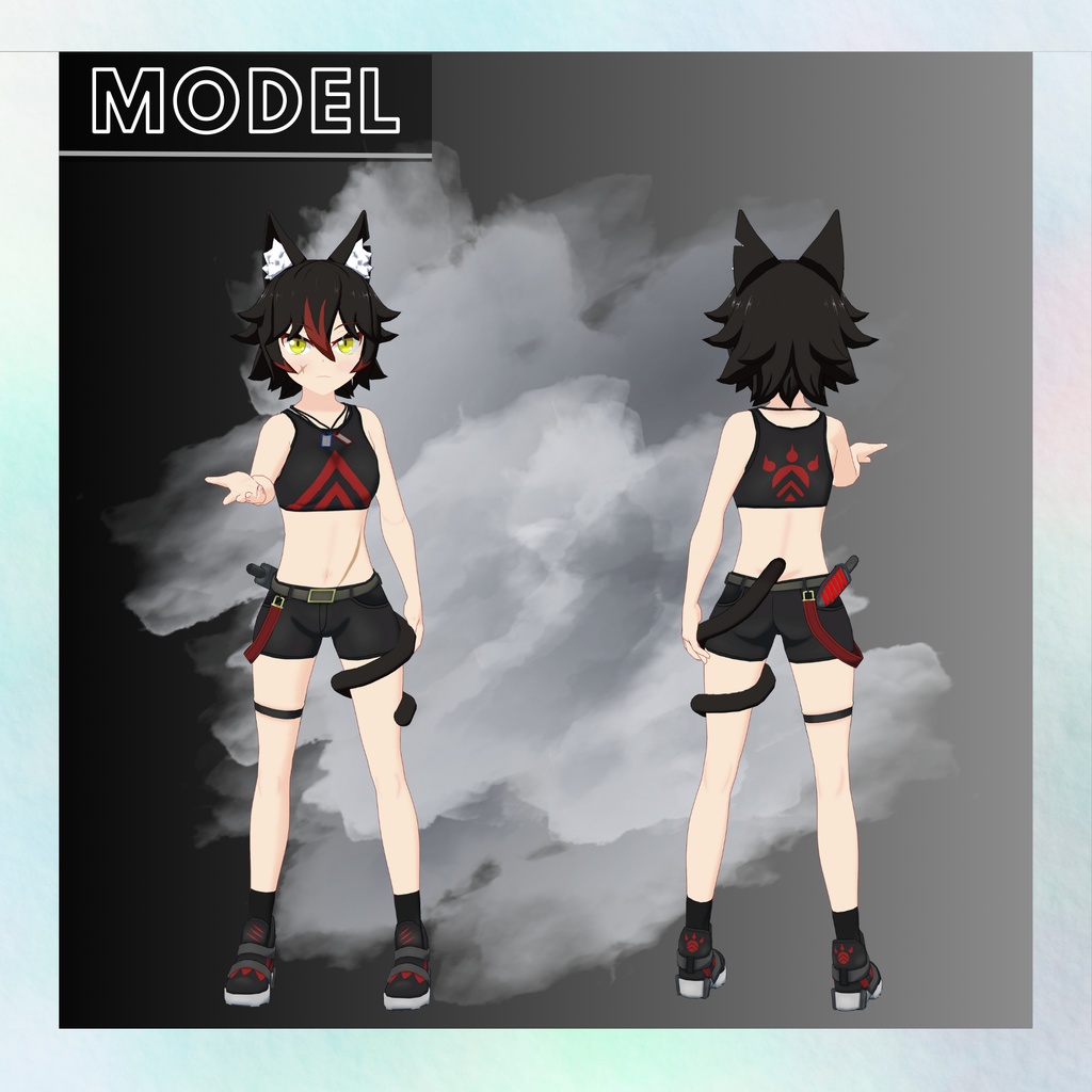 【シェイド】-Shade-【PC対応 オリジナル3Dモデル】