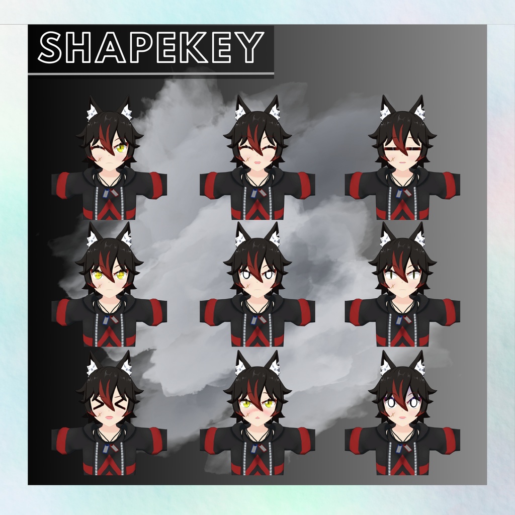 【シェイド】-Shade-【PC対応 オリジナル3Dモデル】