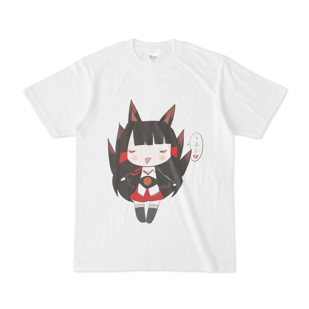 ちんまり赤城さんTシャツ