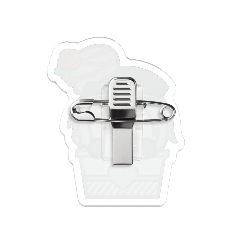 あいすくりーむアクリルバッジ