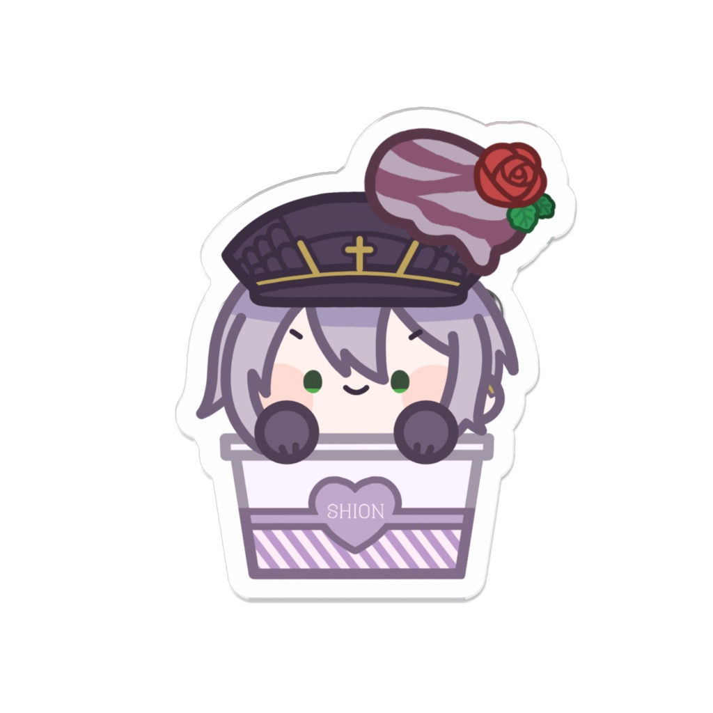 あいすくりーむアクリルバッジ