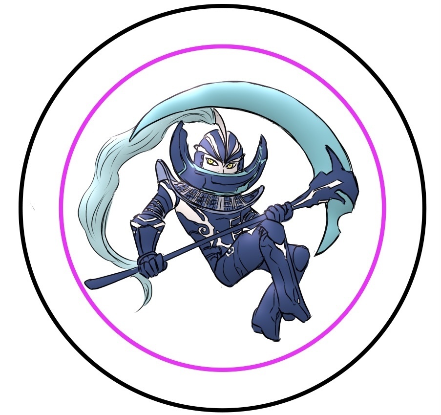 マカロンキーホルダー　ツクヨミ