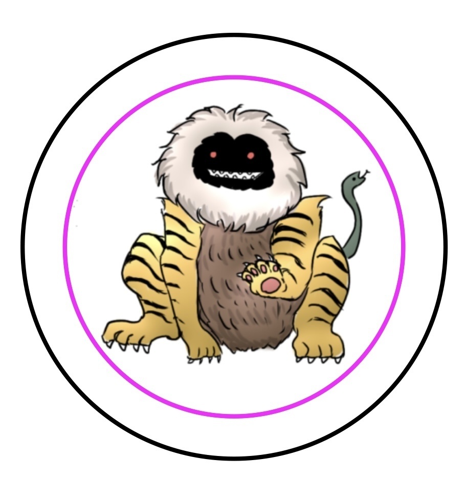 マカロンキーホルダー　ヌエ