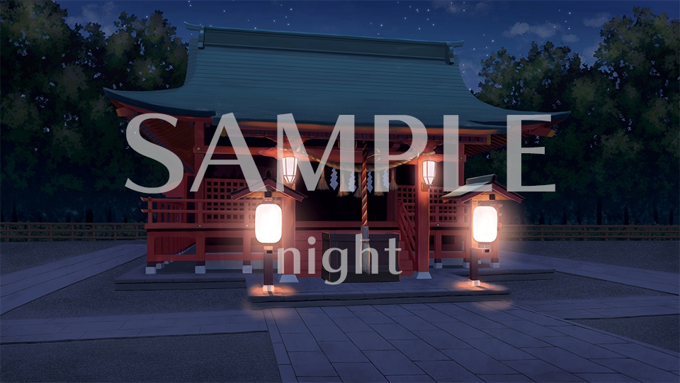 背景素材_神社01